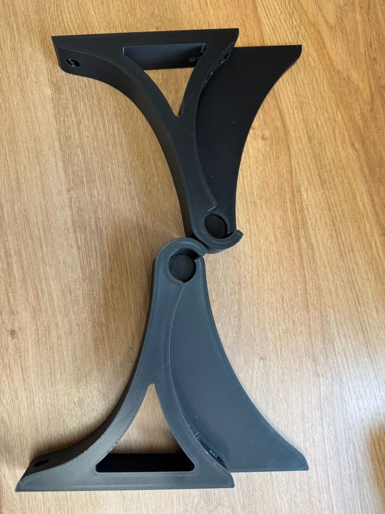 Wall mount shelf brackets